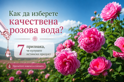 Как да изберете качествена розова вода? 7 признака, че купувате истински продукт