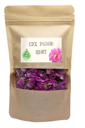 Натурален сух розов цвят