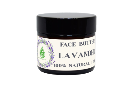 Body and face butter with lavender and bergamot