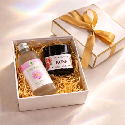 Масло за лице и тяло с Роза дамасцена и тамян & Розова вода
